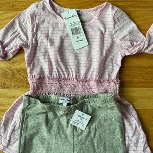 Splendid Little Girls Outfit Set With Tags 3T